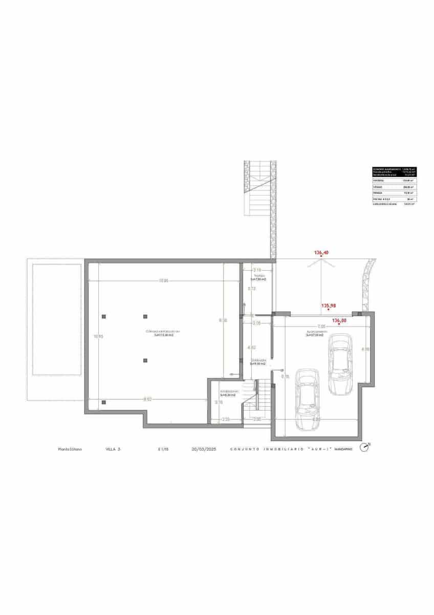 Chalet de 3 habitaciones en Las Colinas Golf en venta con piscina - 1.200.000 € (Ref: 7263856)