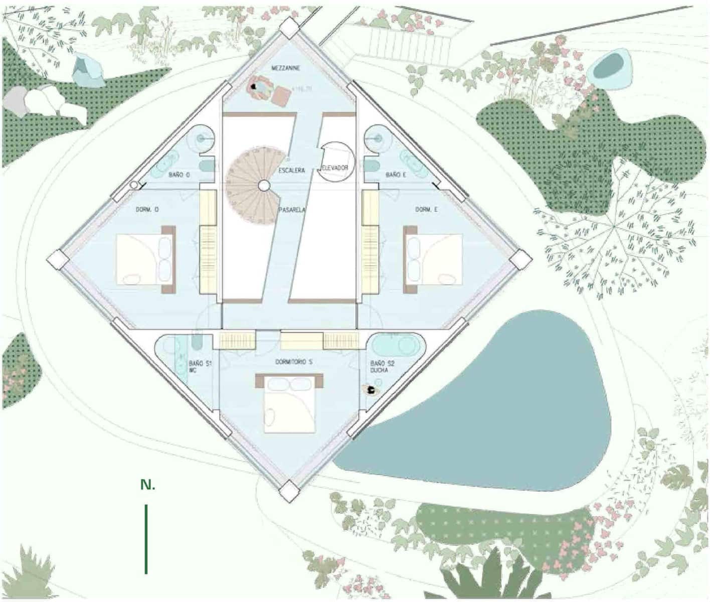 3 camera da letto Villa in vendita in Las Colinas Golf con piscina garage - 2.365.000 € (Rif: 7317613)