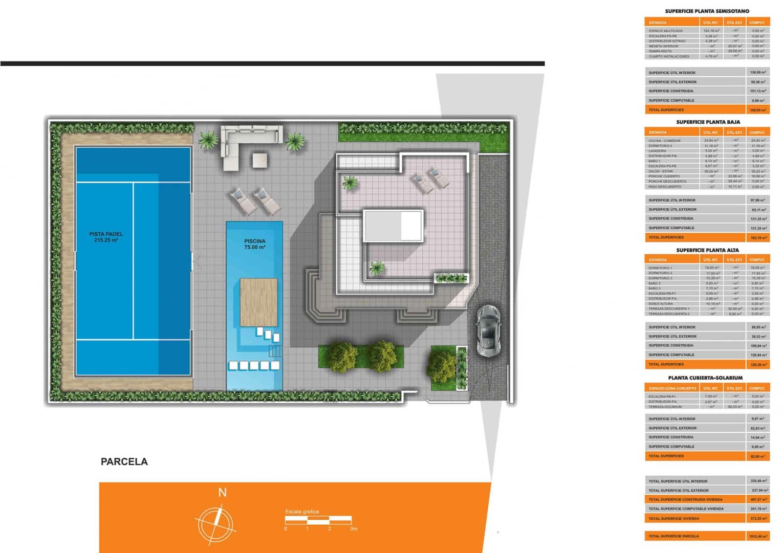 4 soveværelse Villa til salg i Torrevieja med swimmingpool garage - € 1.495.000 (Ref: 7424837)