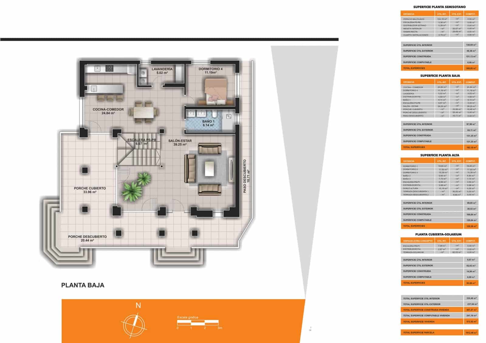 4 soveværelse Villa til salg i Torrevieja med swimmingpool garage - € 1.495.000 (Ref: 7424837)