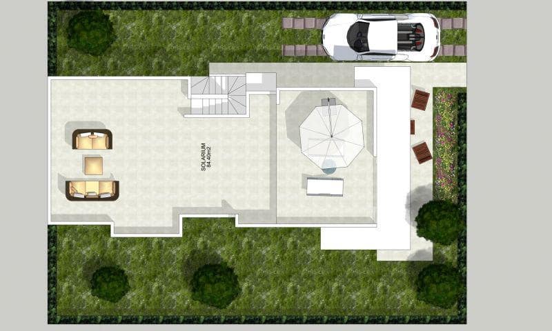 3 makuuhuone Huvila myytävänä paikassa Alhama de Murcia mukana uima-altaan - 304 900 € (Ref: 7714617)