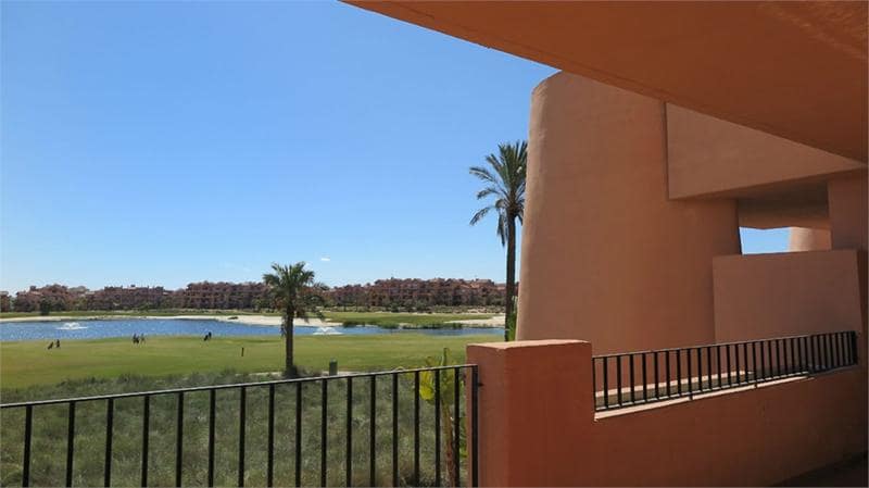 1 soverom Leilighet til salgs i Mar Menor Golf Resort med svømmebasseng garasje - € 140 000 (Ref: 8530977)