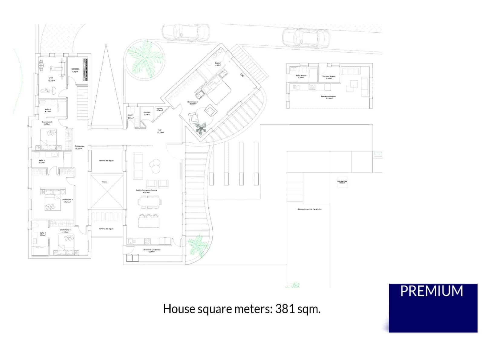 Chalet de 4 habitaciones en Algorfa en venta con piscina garaje - 995.000 € (Ref: 8703291)