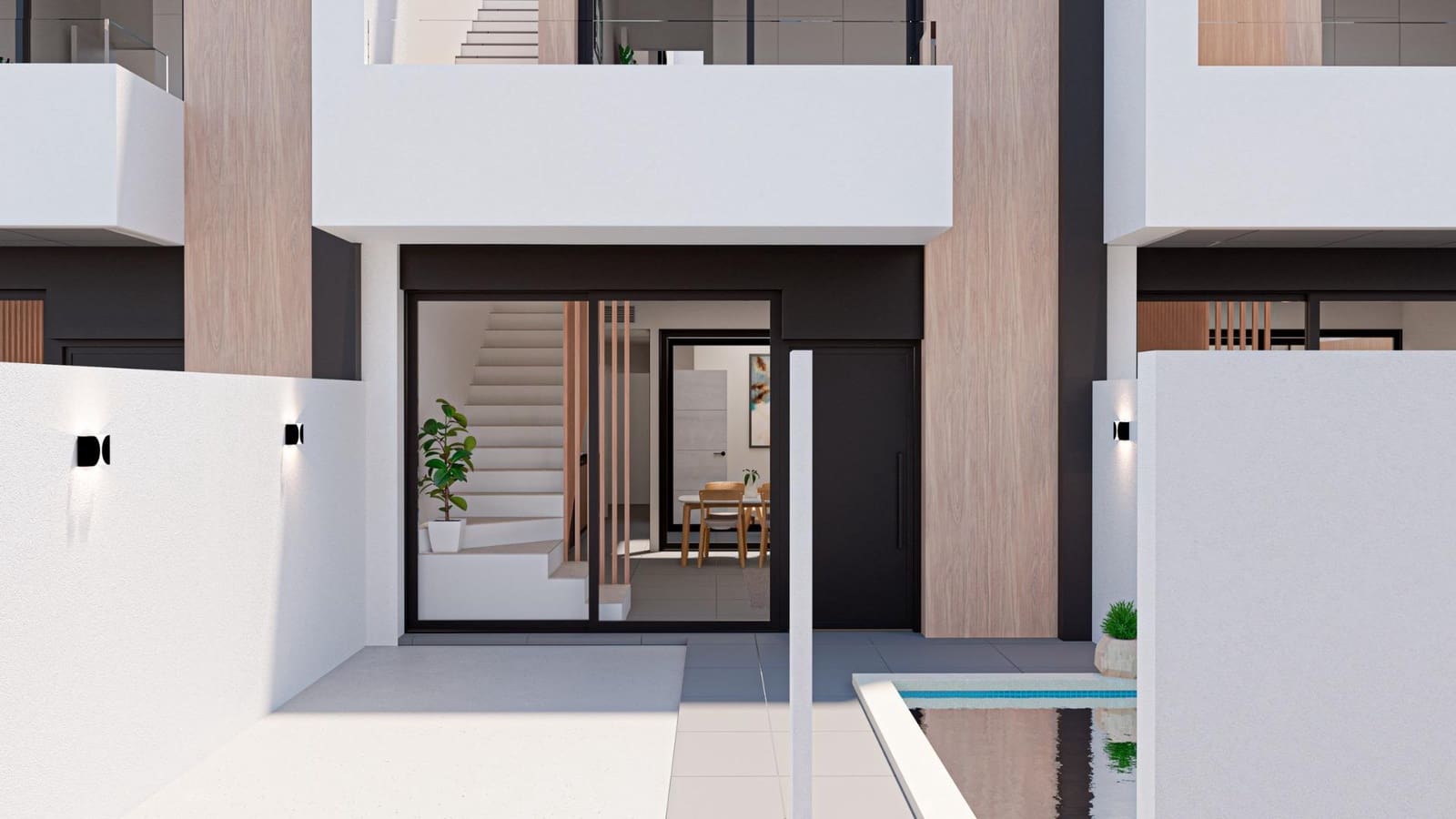 3 sypialnia Dom na sprzedaż w San Pedro del Pinatar z basenem - 305 000 € (Ref: 8732093)