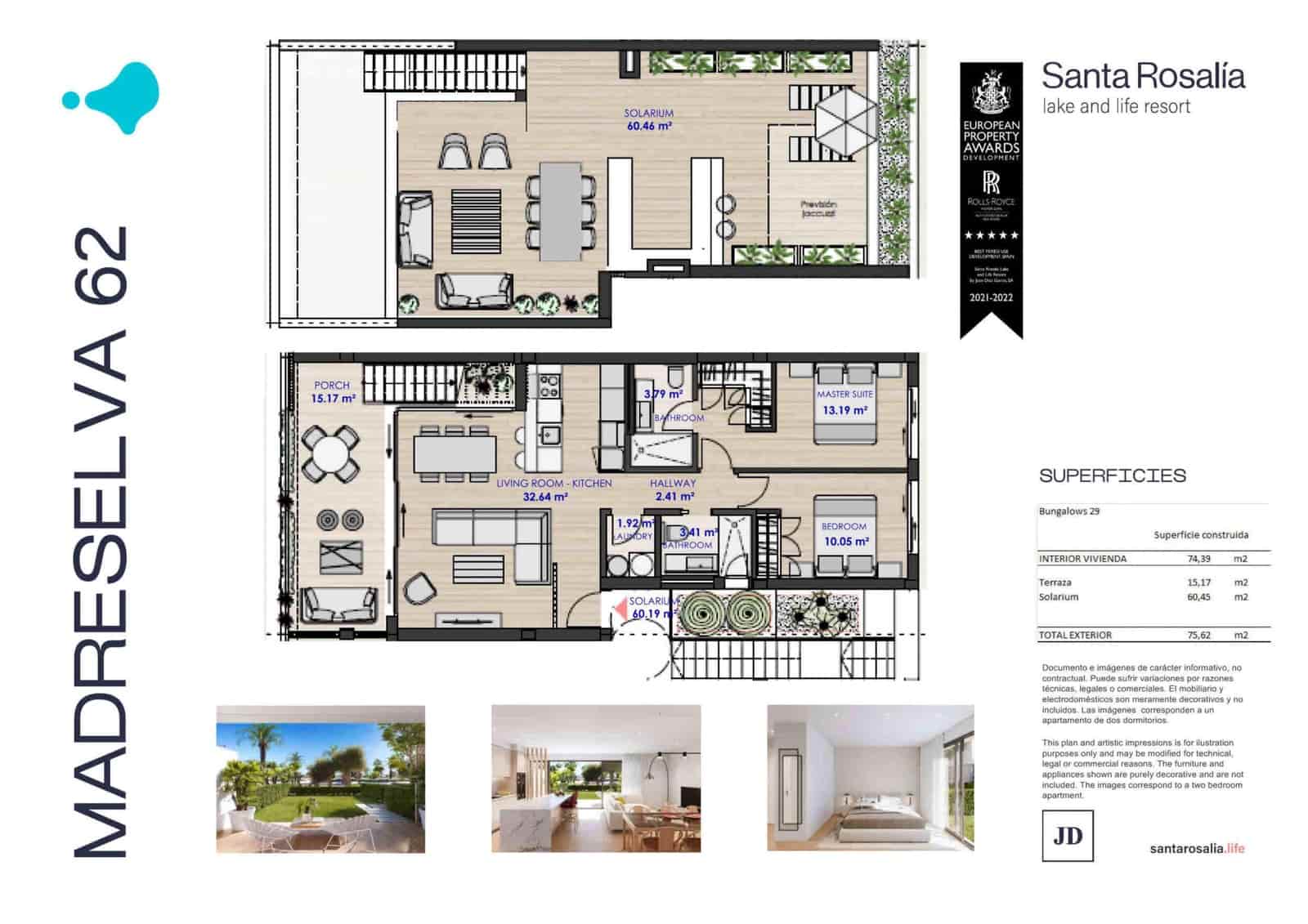 2 soveværelse Penthouse til salg i Torre-Pacheco med swimmingpool garage - € 354.000 (Ref: 8762463)