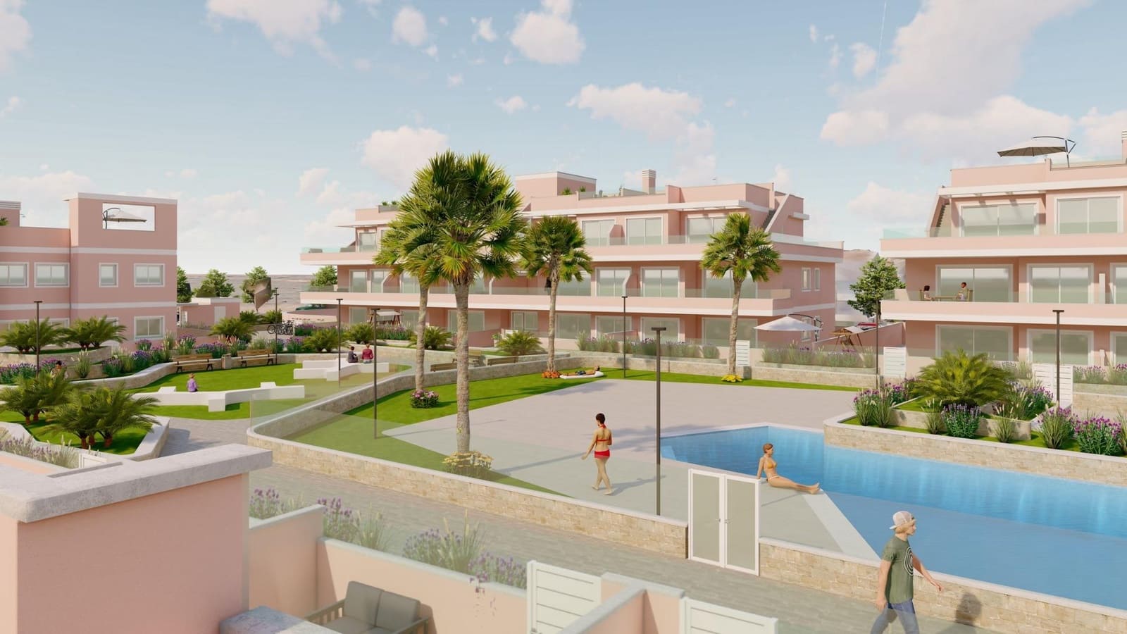 3 slaapkamer Penthouse te koop in Pilar de la Horadada met zwembad - € 284.900 (Ref: 8848367)
