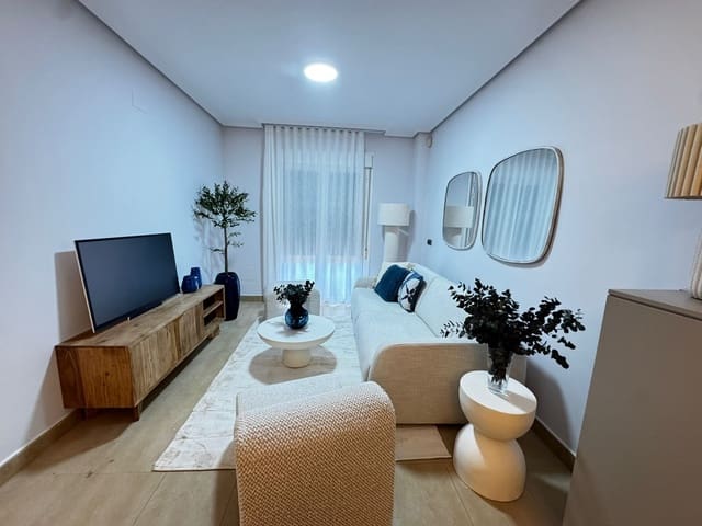 Apartamento de 2 habitaciones en Las Lomas de Rame - Bahía Bella, Los Alcázares en venta con piscina - 130.800 € (Ref: 9000641)