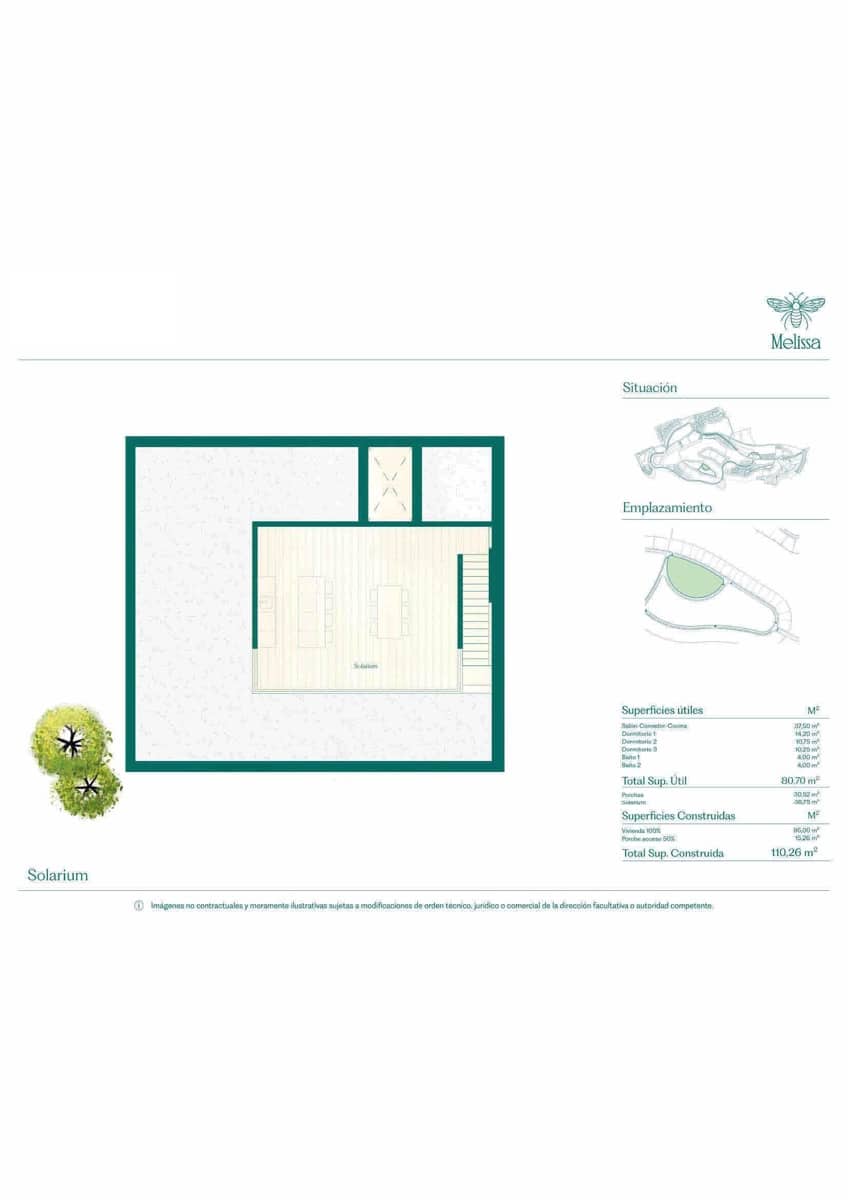 3 bedroom Villa for sale in Fuente Alamo de Murcia with pool garage - € 306,000 (Ref: 9004216)