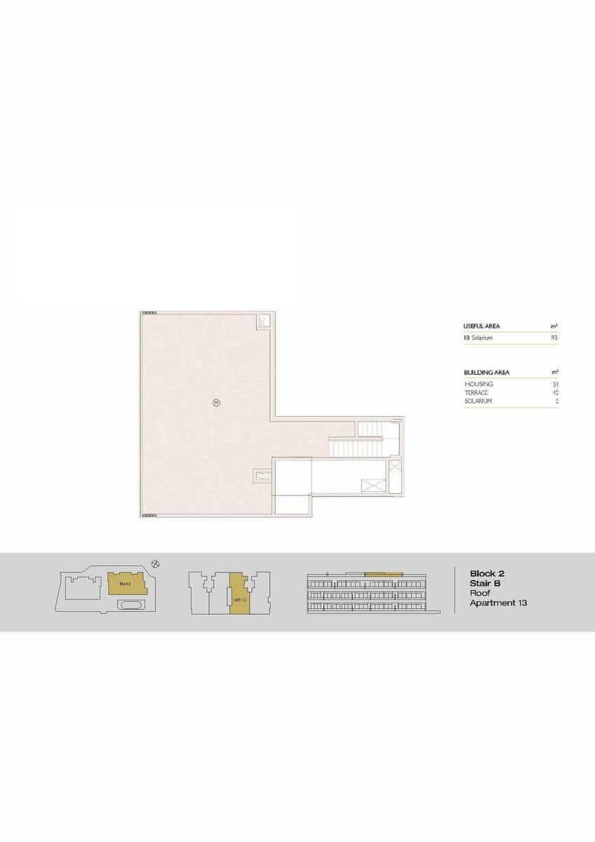 3 soveværelse Penthouse til salg i Las Colinas Golf med garage - € 935.000 (Ref: 9019505)