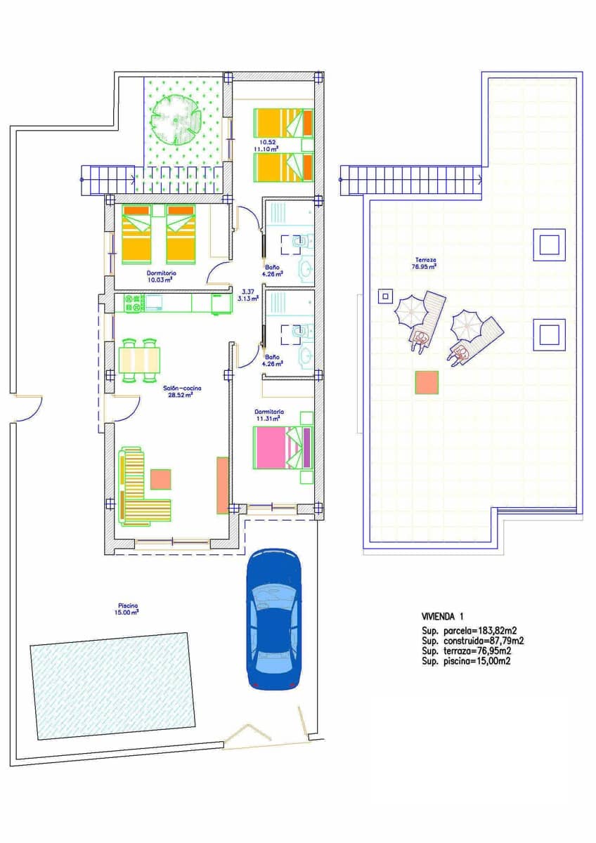 3 sypialnia Willa na sprzedaż w Avileses z basenem - 289 000 € (Ref: 9164784)