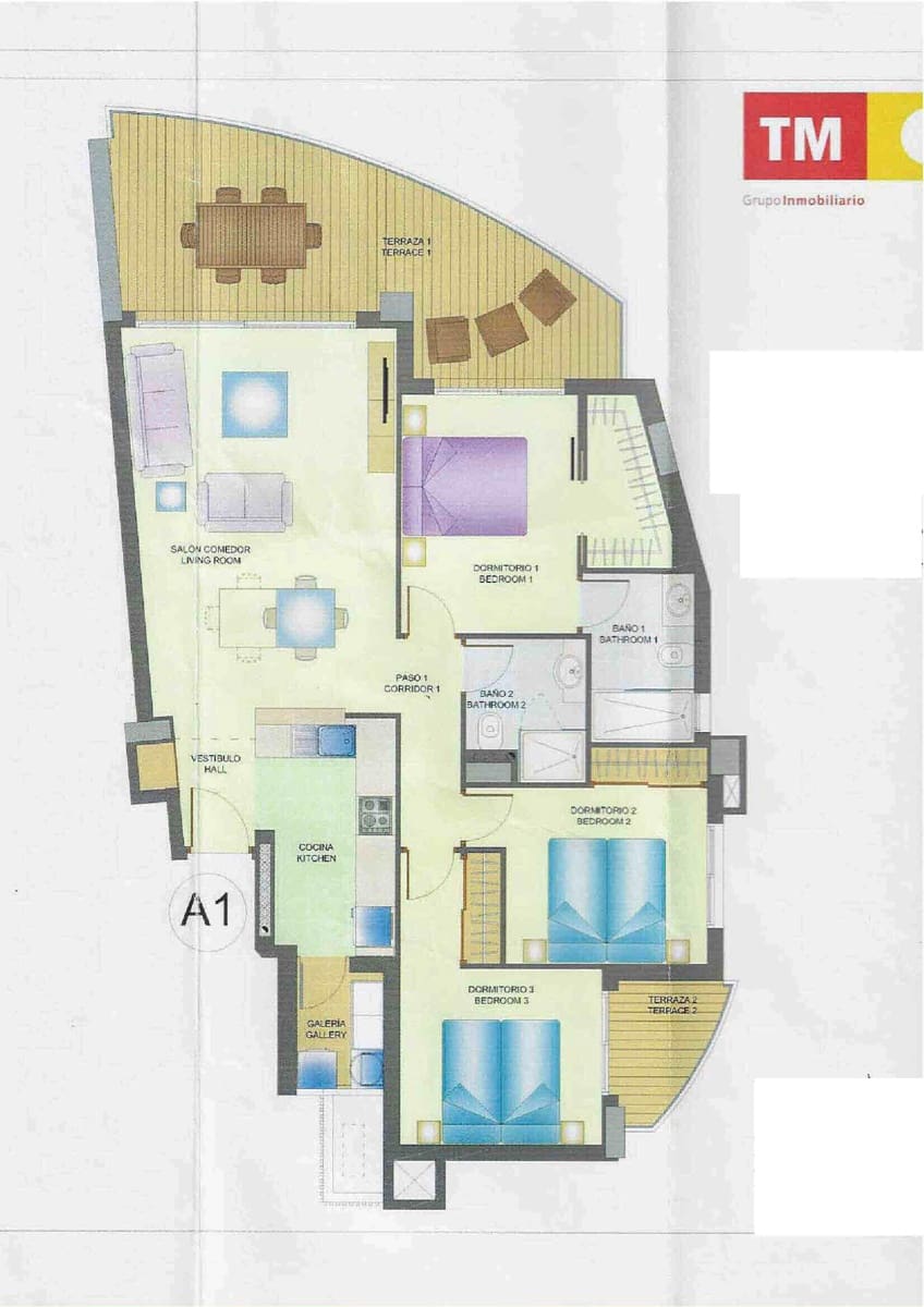 3 soveværelse Lejlighed til salg i Punta Prima med swimmingpool - € 479.950 (Ref: 9267788)