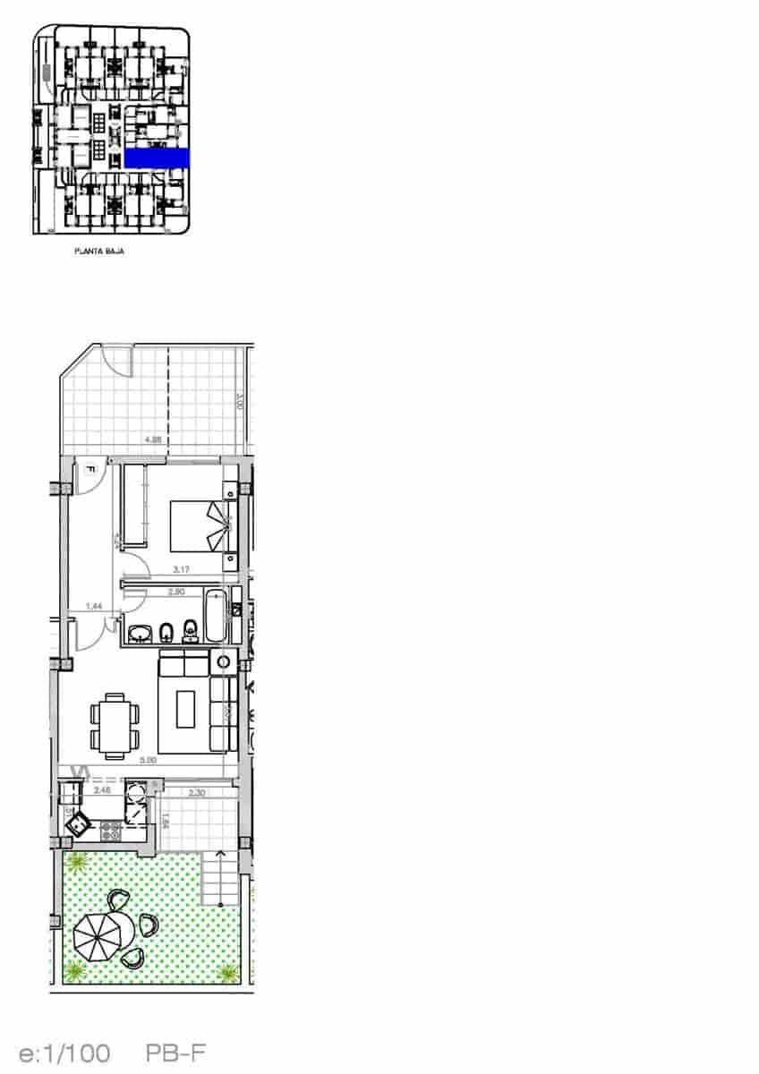 1 soveværelse Lejlighed til salg i Cabo Roig - € 136.500 (Ref: 9271732)