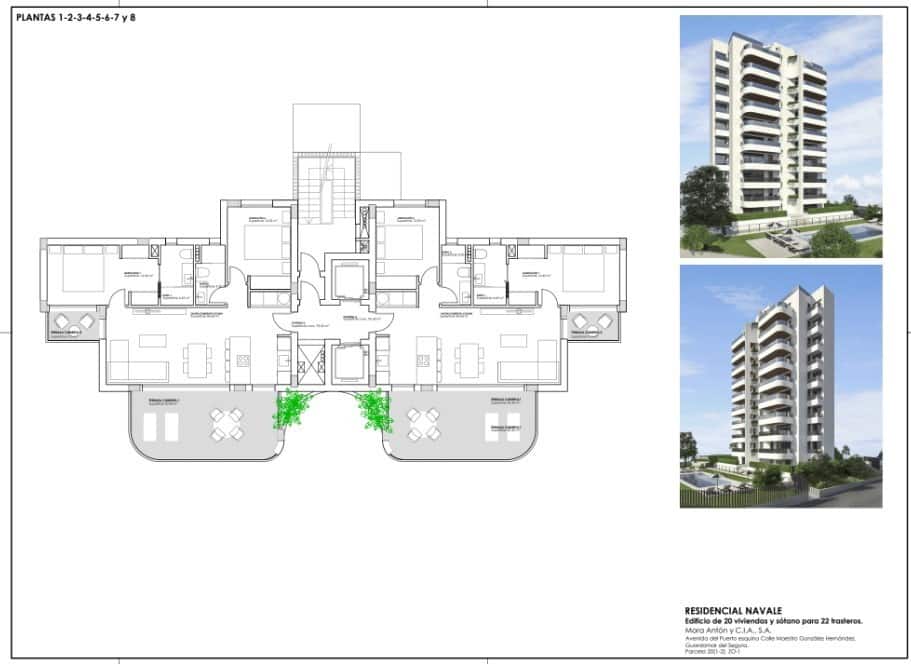 2 slaapkamer Appartement te koop in Guardamar del Segura - € 259.000 (Ref: 9418860)