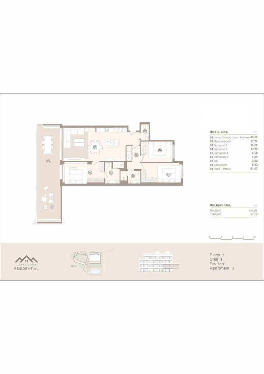 3 bedroom Apartment for sale in Las Colinas Golf - € 615,000 (Ref: 9490948)