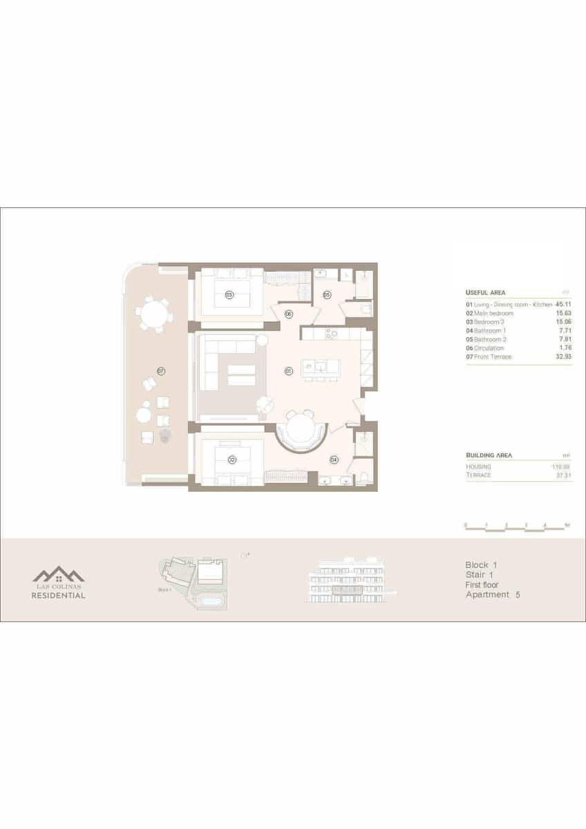 2 bedroom Apartment for sale in Las Colinas Golf - € 435,000 (Ref: 9490949)