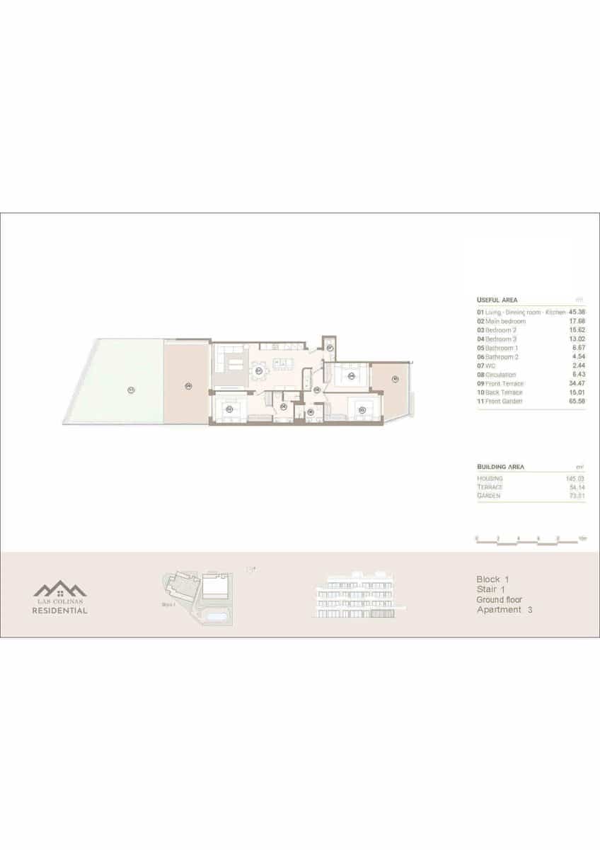 3 bedroom Apartment for sale in Las Colinas Golf - € 595,000 (Ref: 9490950)