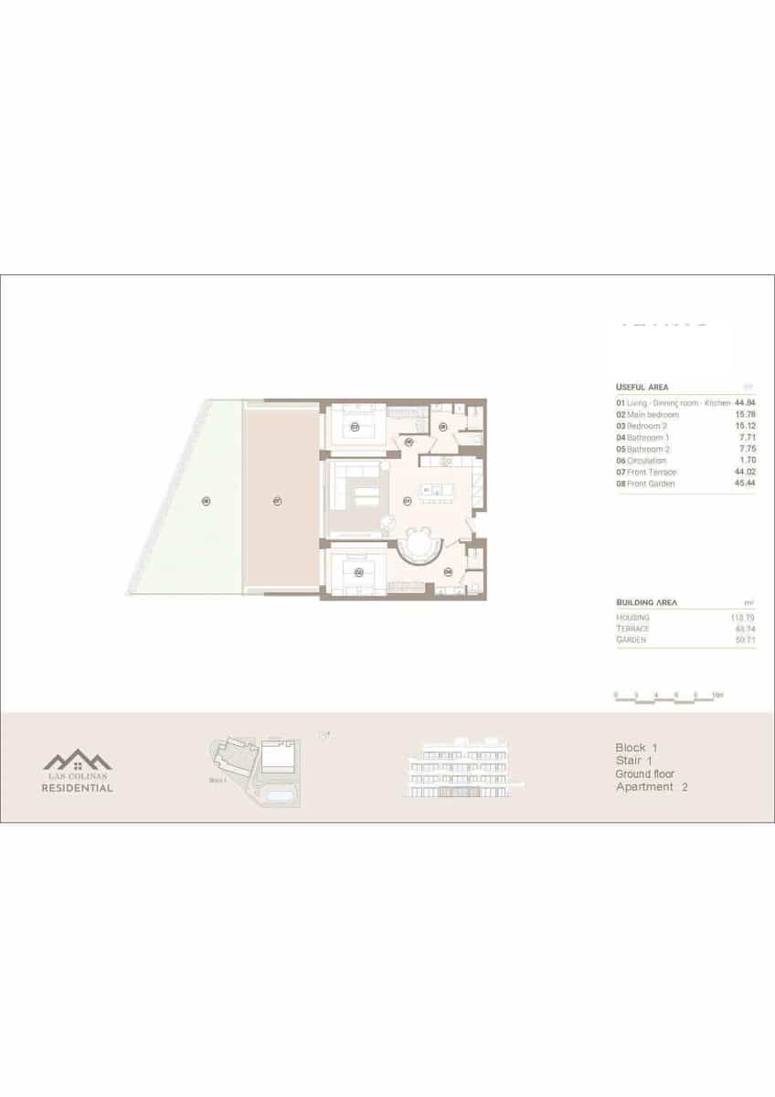 2 bedroom Apartment for sale in Las Colinas Golf - € 440,000 (Ref: 9490951)