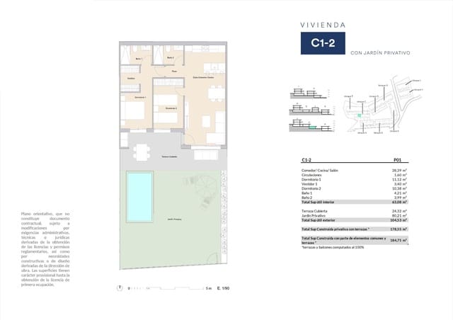 2 slaapkamer Appartement te koop in Escandinavia - Cautivador, Alfaz del Pi / L'Alfàs del Pi - € 293.000 (Ref: 9573615)