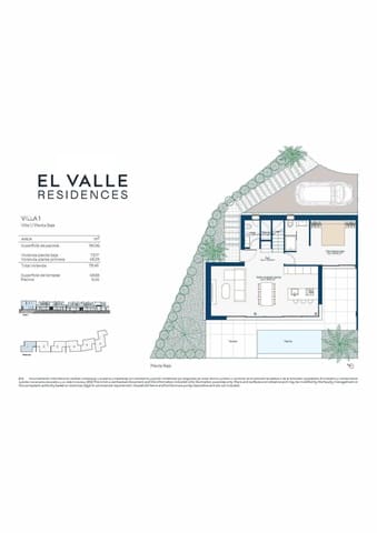 3 quarto Moradia para venda em Baños y Mendigo, Múrcia cidade com piscina garagem - 595 000 € (Ref: 9585258)