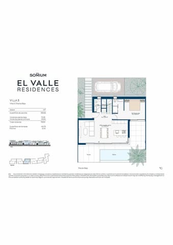 3 quarto Moradia para venda em Baños y Mendigo, Múrcia cidade com piscina garagem - 595 000 € (Ref: 9585258)