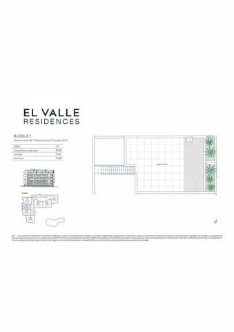 2 makuuhuone Kattohuoneisto myytävänä paikassa Baños y Mendigo, Murcia kaupunki - 410 000 € (Ref: 9585260)