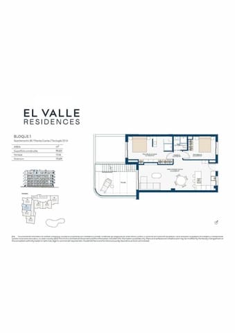 2 makuuhuone Kattohuoneisto myytävänä paikassa Baños y Mendigo, Murcia kaupunki - 410 000 € (Ref: 9585260)