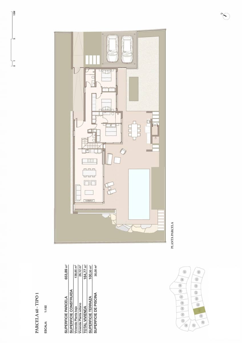 3 quarto Moradia para venda em Las Colinas Golf com piscina garagem - 1 090 000 € (Ref: 9626986)