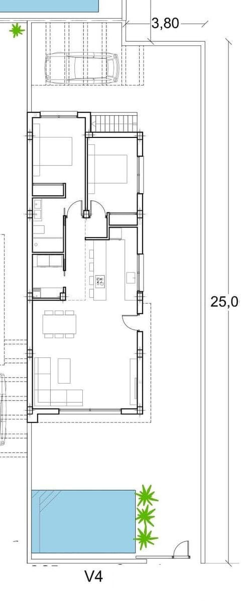 2 sypialnia Willa na sprzedaż w Los Alcazares - 439 000 € (Ref: 9727675)