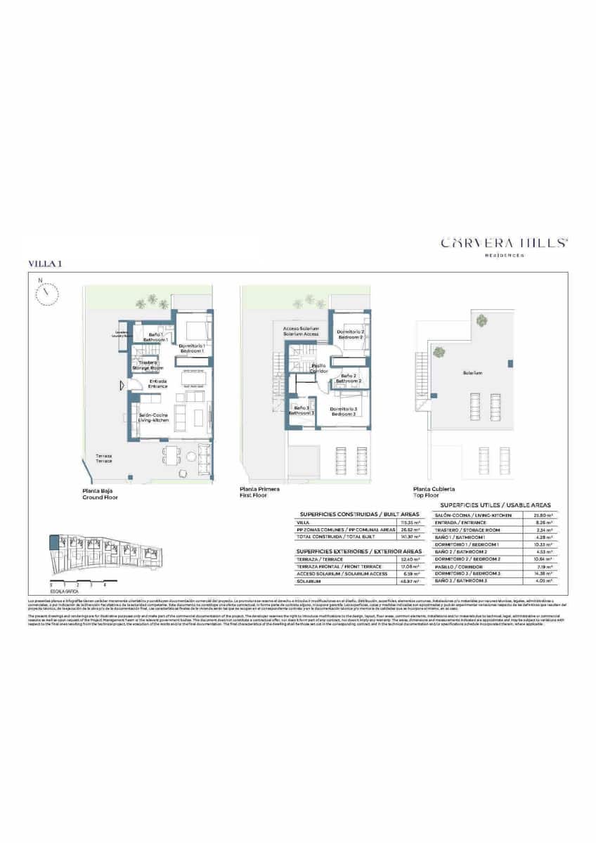 3 camera da letto Villa in vendita in Corvera con garage - 369.000 € (Rif: 9747427)