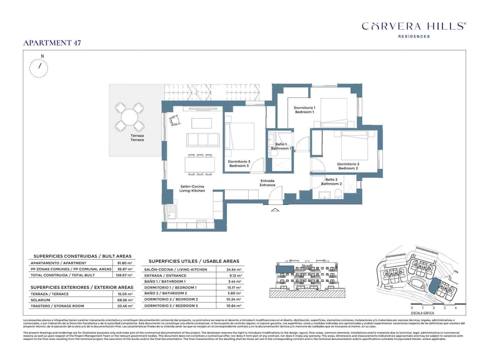 Ático de 3 habitaciones en Corvera en venta con garaje - 350.000 € (Ref: 9751429)
