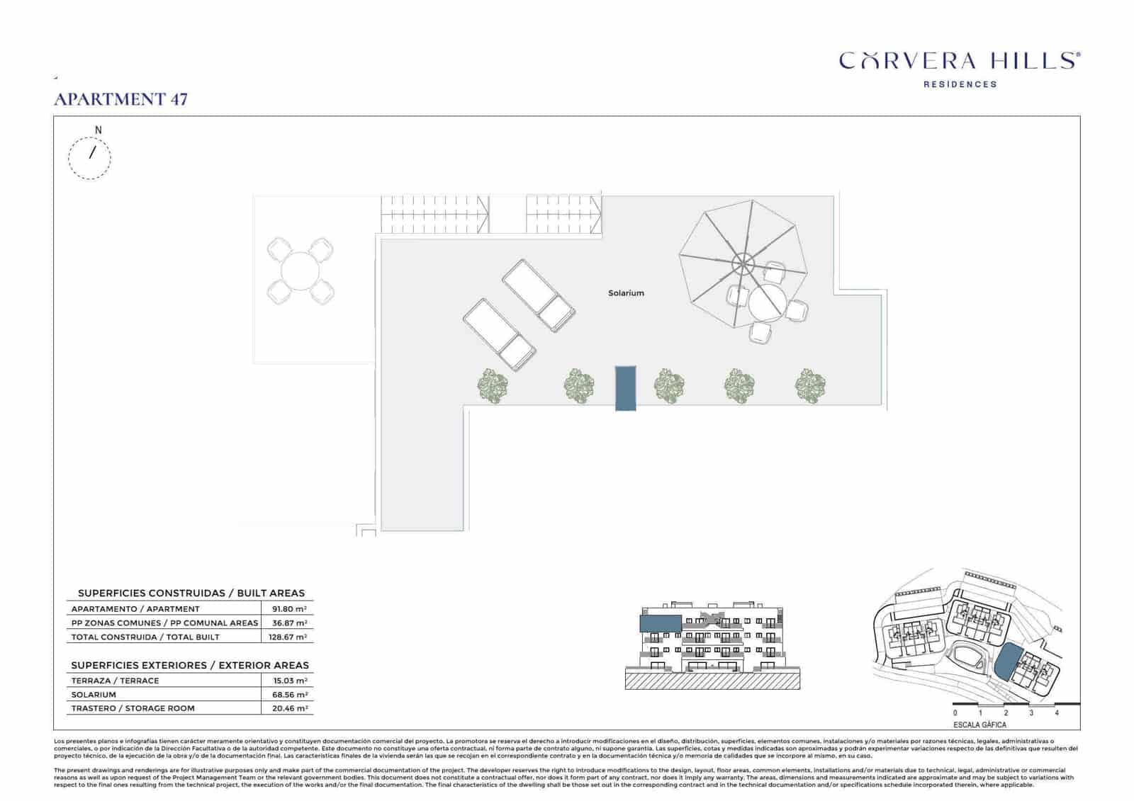 Ático de 3 habitaciones en Corvera en venta con garaje - 350.000 € (Ref: 9751429)