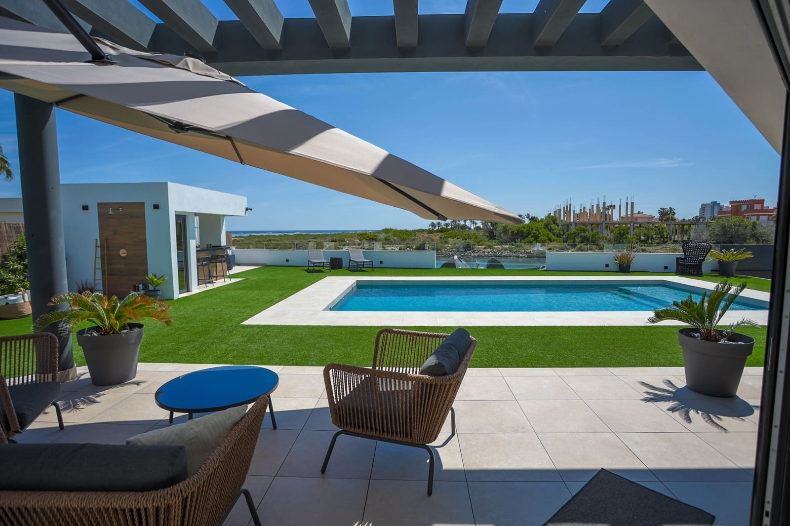 4 chambre Villa/Maison à vendre à La Manga del Mar Menor avec garage - 2 150 000 € (Ref: 9909809)