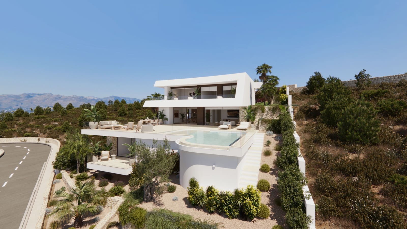 4 chambre Villa/Maison à vendre à Benitachell / Benitatxell avec piscine garage - 2 600 000 € (Ref: 9999473)