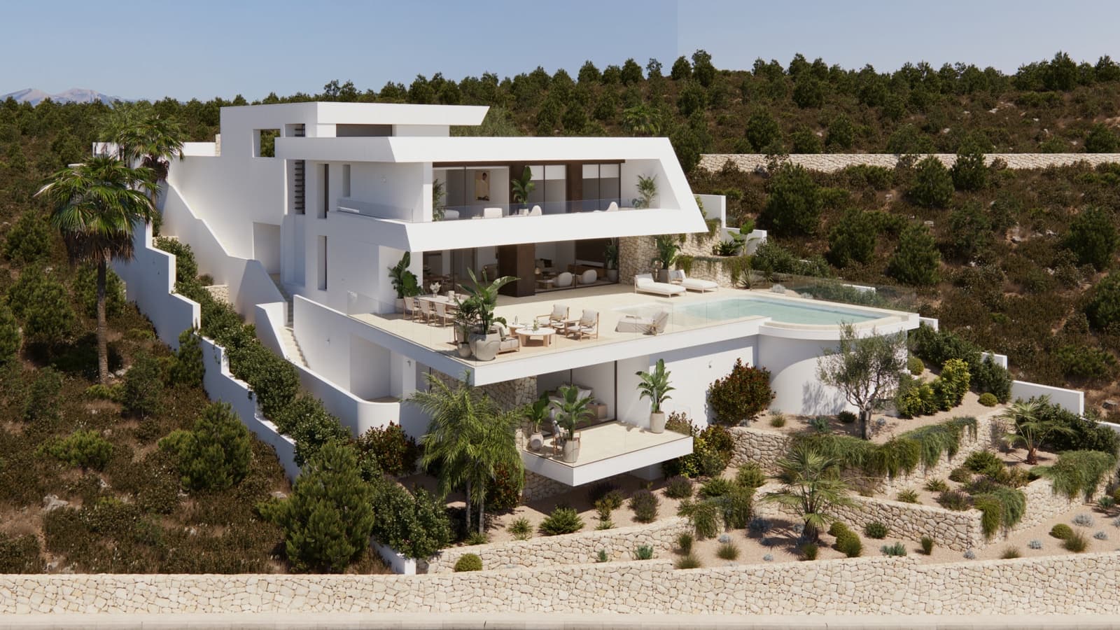 4 chambre Villa/Maison à vendre à Benitachell / Benitatxell avec piscine garage - 2 600 000 € (Ref: 9999473)