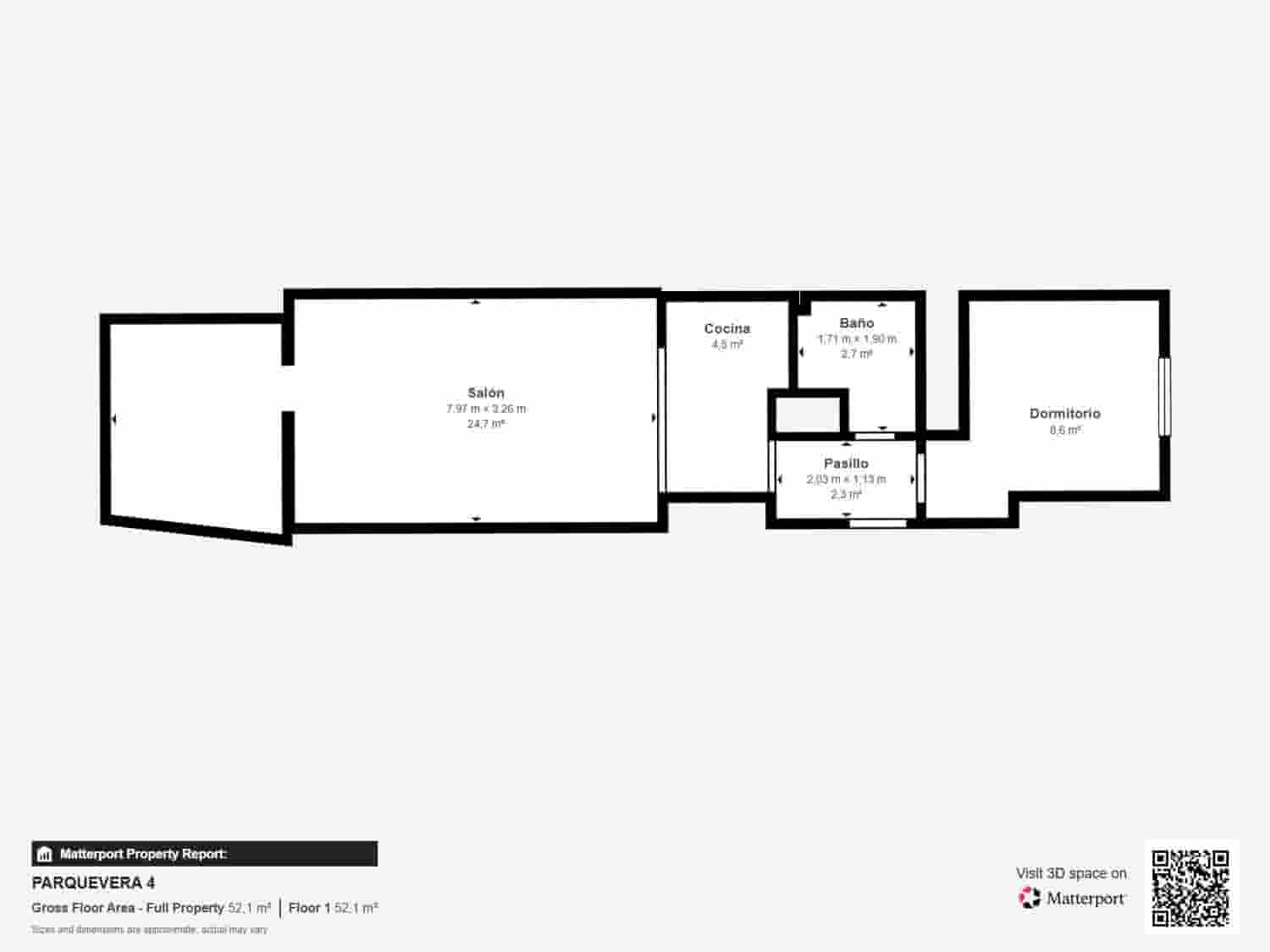 1 soverom Leilighet til salgs i Vera med svømmebasseng garasje - € 199 000 (Ref: 10027684)
