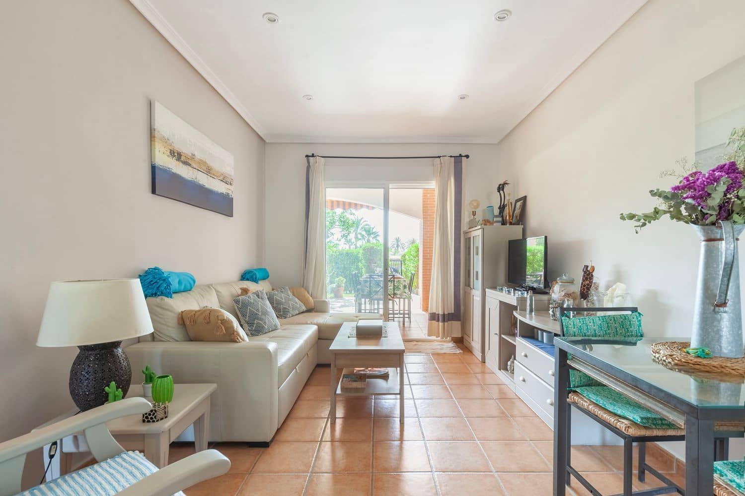 2 Zimmer Apartment zu vermieten in Vera mit Pool Garage - 850 € (Ref: 8619669)