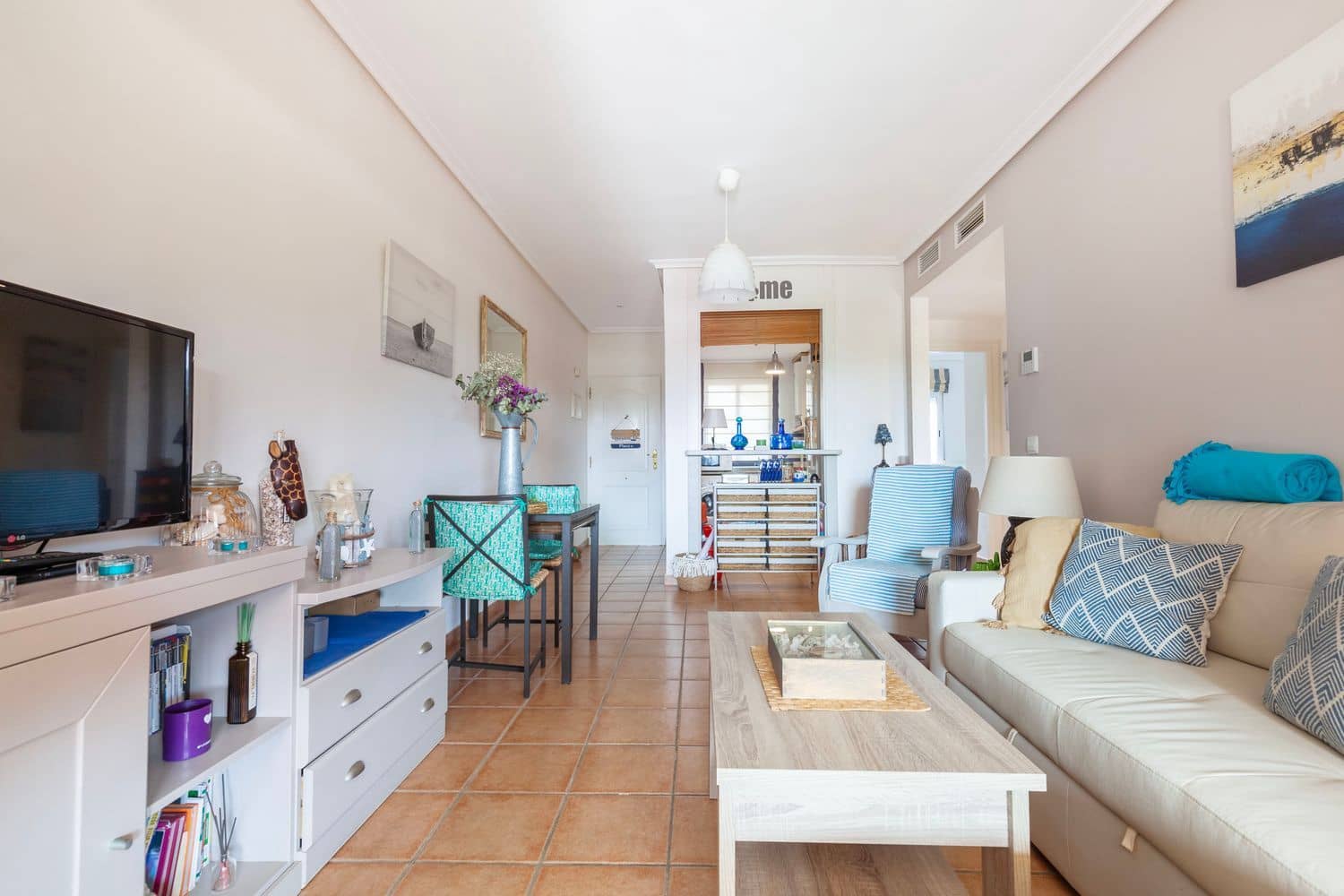 2 Zimmer Apartment zu vermieten in Vera mit Pool Garage - 850 € (Ref: 8619669)