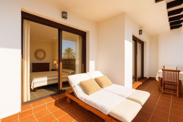 Apartamento de 2 habitaciones en Puerto Vera - Las Salinas, Vera en venta con piscina garaje - 199.000 € (Ref: 8936453)