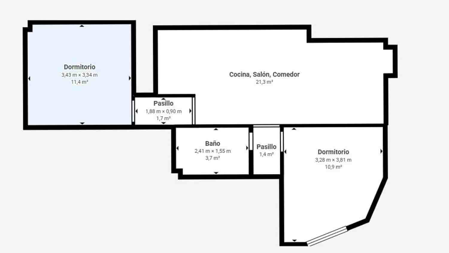 2 soverom Leilighet til salgs i Palomares med svømmebasseng garasje - € 145 000 (Ref: 9889641)