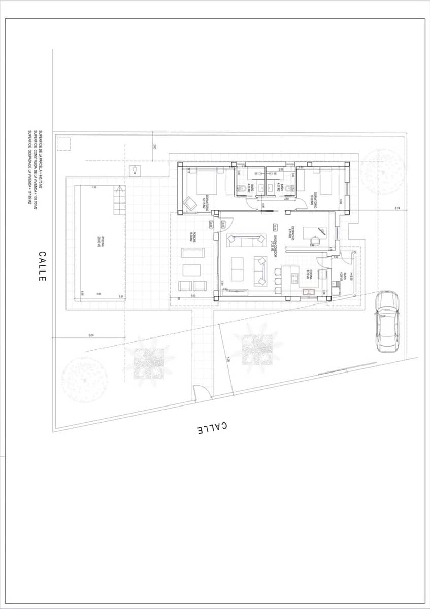 3 soverom Villa til salgs i Los Gallardos med svømmebasseng garasje - € 349 000 (Ref: 9984344)