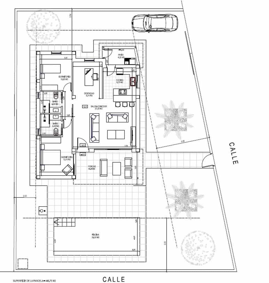 3 soverom Villa til salgs i Los Gallardos med svømmebasseng garasje - € 349 000 (Ref: 9984344)