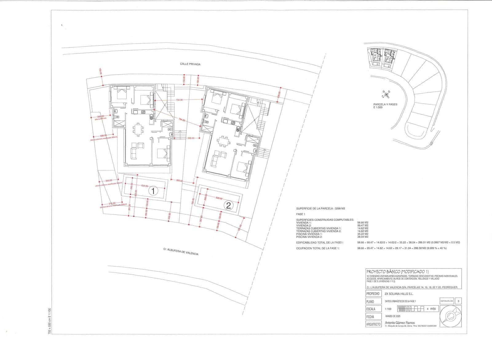 Chalet de 3 habitaciones en Pedreguer en venta con piscina - 529.000 € (Ref: 9340160)