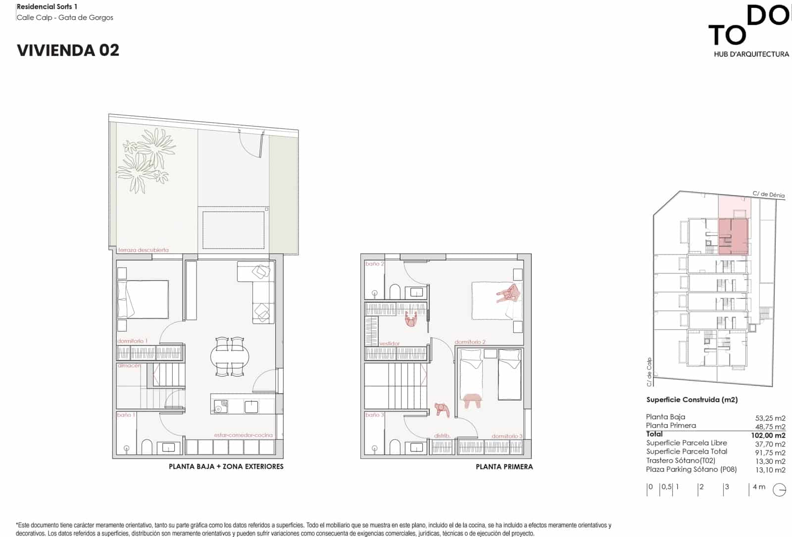 3 soveværelse Byhus til salg i Gata de Gorgos - € 339.000 (Ref: 9438920)