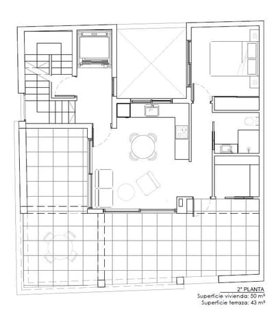 1 chambre Appartement à vendre à Arrecife - 264 000 € (Ref: 8475377)