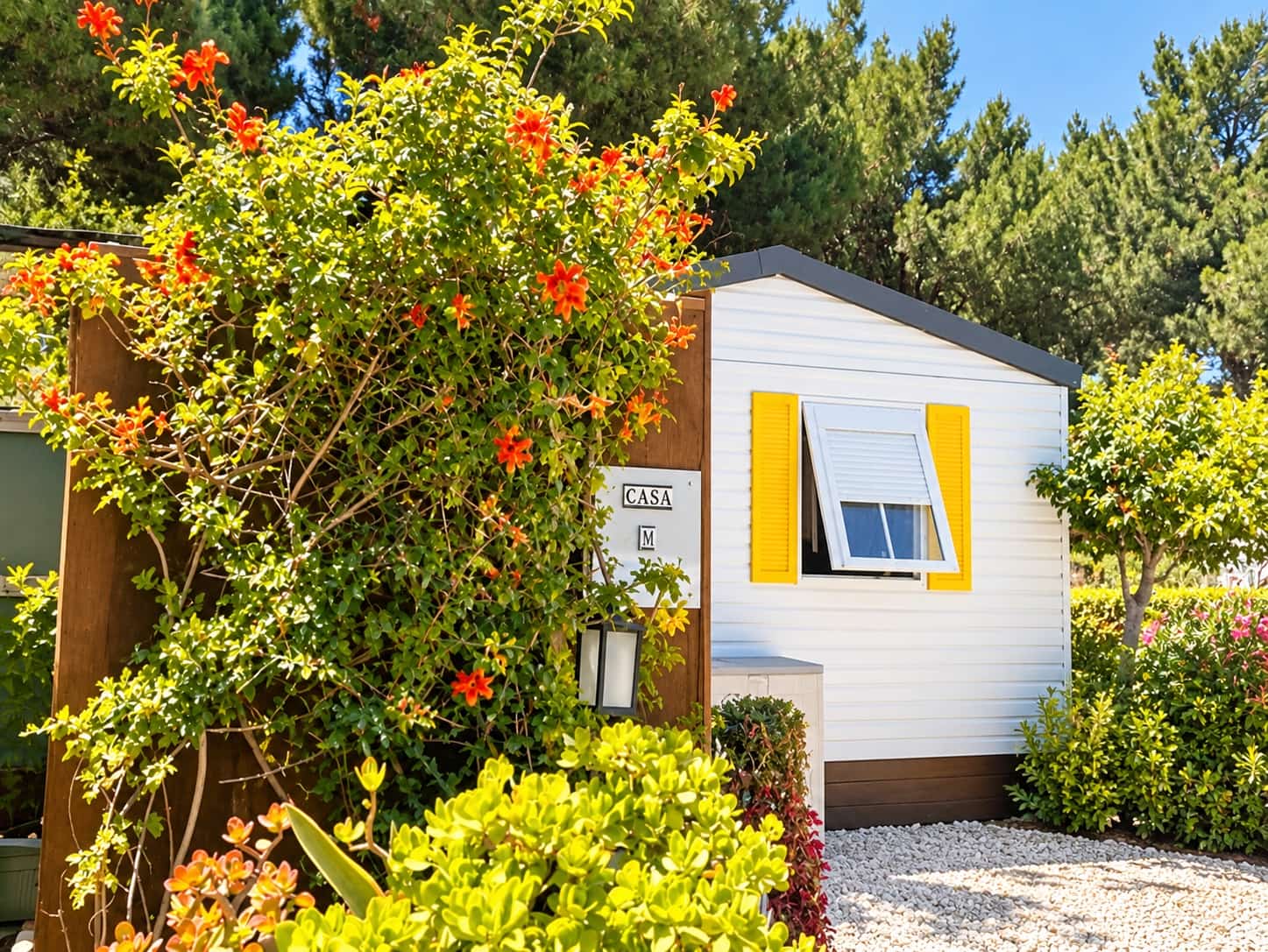 2 camera da letto Casa Mobile in vendita in Cabopino con piscina garage - 65.349 € (Rif: 9850299)