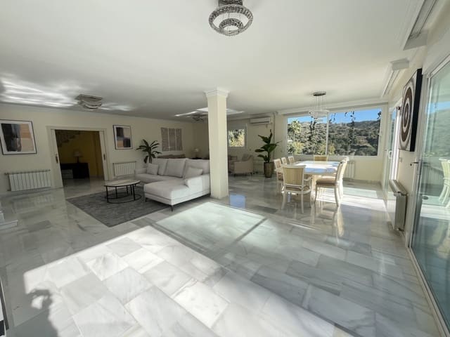 5 soveværelse Villa til leje i Elviria, Marbella med swimmingpool garage - € 7.000 (Ref: 9430796)