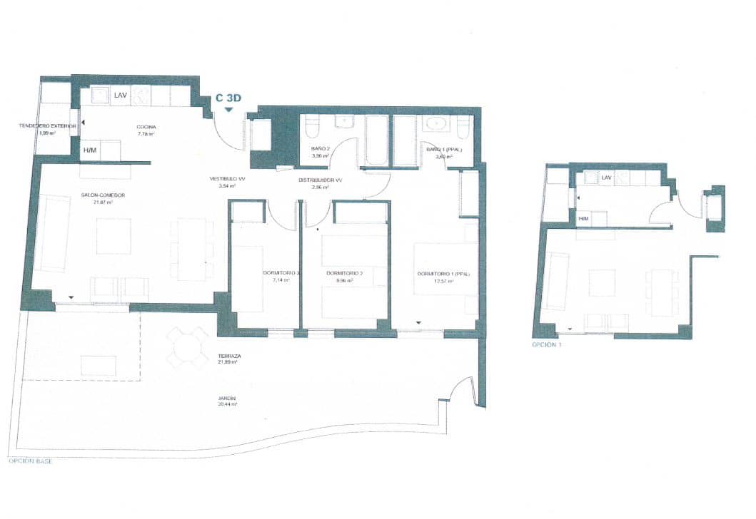 3 camera da letto Appartamento in vendita in Denia con piscina garage - 445.000 € (Rif: 9363491)