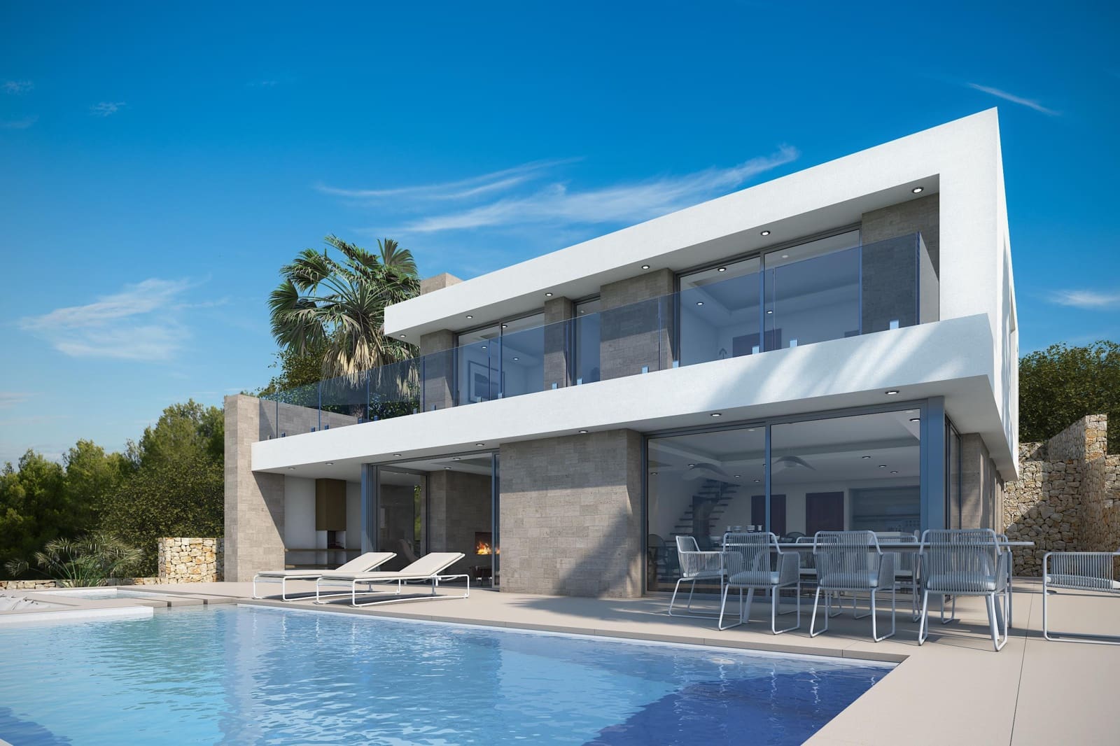 4 chambre Villa/Maison à vendre à Alcalali / Alcanali avec piscine garage - 725 529 € (Ref: 9410367)