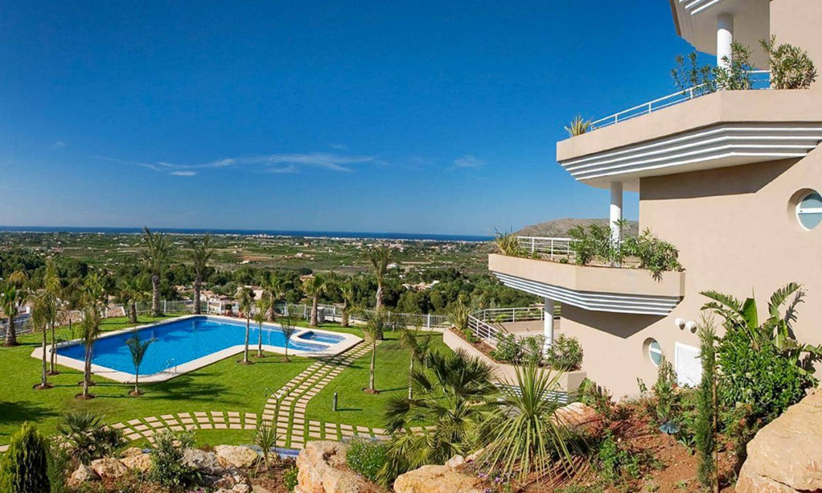 2 soveværelse Penthouse til salg i La Sella med swimmingpool garage - € 525.000 (Ref: 9638896)