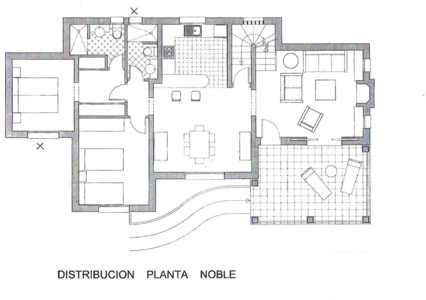 3 soveværelse Villa til salg i Beniarbeig med swimmingpool garage - € 429.000 (Ref: 9739302)